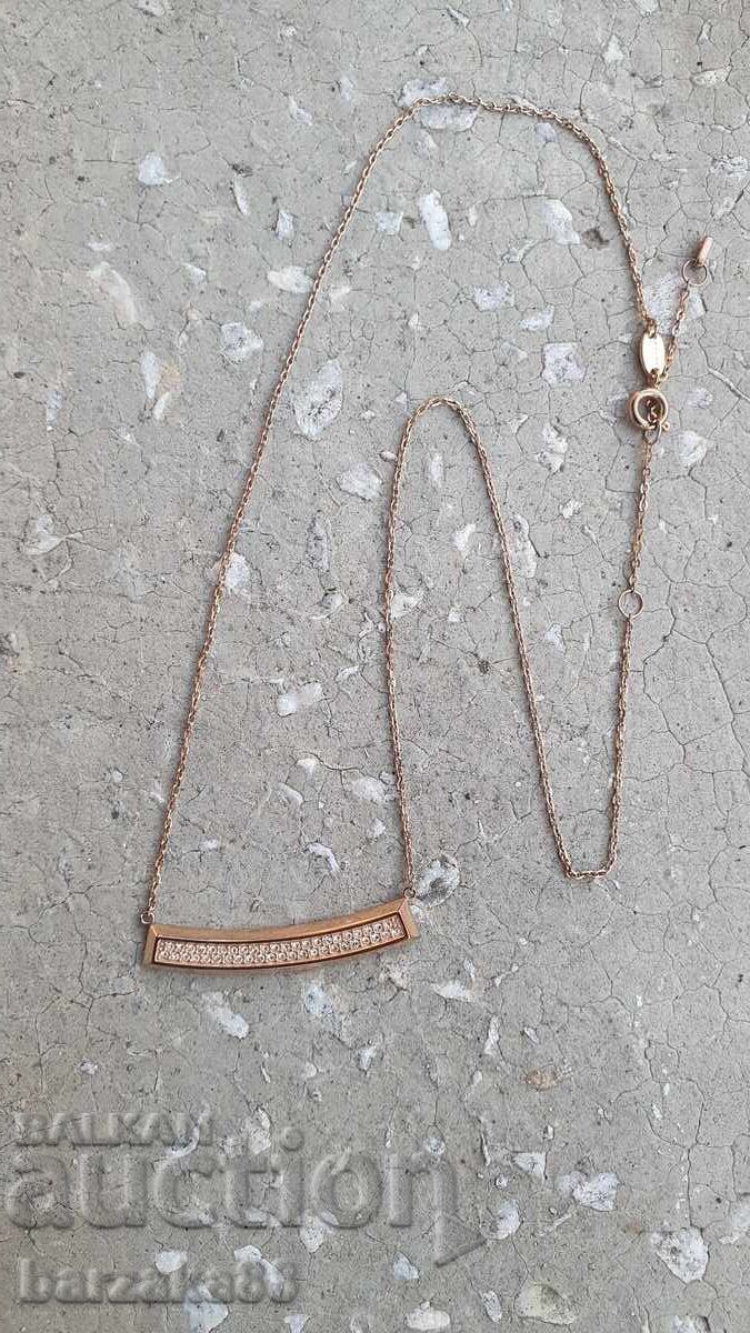 Colier Fossil Placat cu Aur cu preț € 6.00 | 11.73 BGN