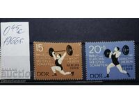 1966, GDR, East Germany, clean backs