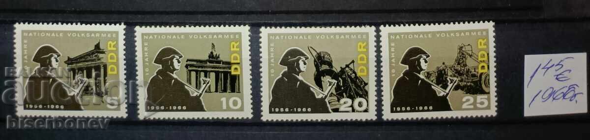 1966 г, DDR , ГДР , чисти гърбове.