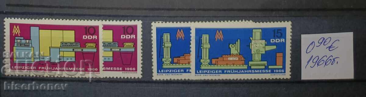 1966 г, DDR , ГДР , чисти гърбове.
