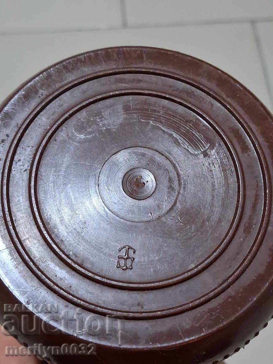 Παράδοση Μύλος μπαχαρικών βακελίτης καφέ πιπέρι 60s μύλος