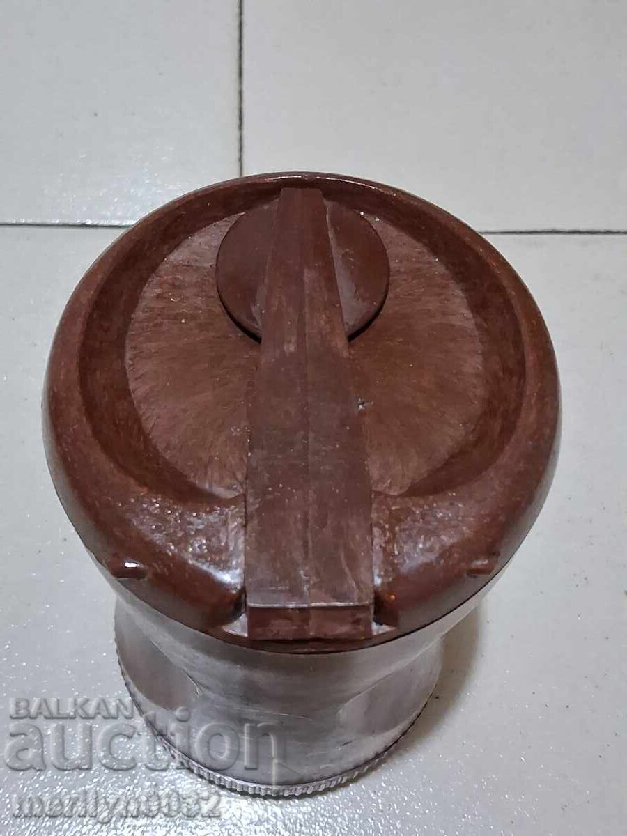 Μύλος μπαχαρικών βακελίτης καφέ πιπέρι 60s μύλος - 7