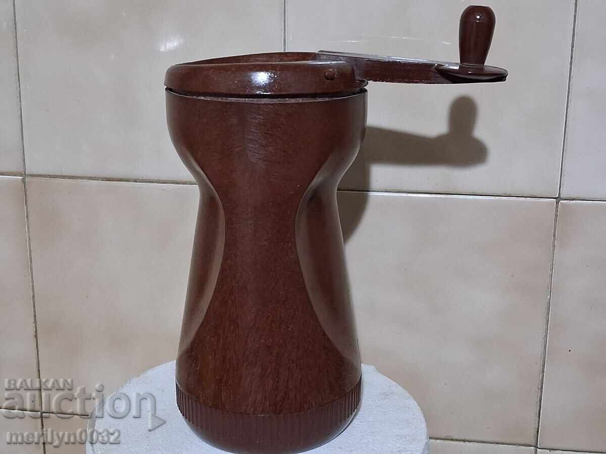 Μύλος μπαχαρικών βακελίτης καφέ πιπέρι 60s μύλος