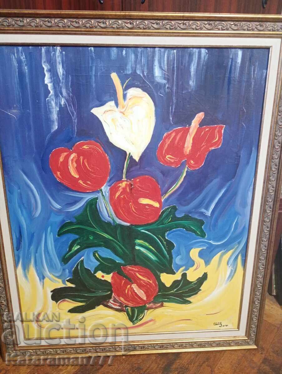 Livrarea Ulei pe pânză Papa Jean!