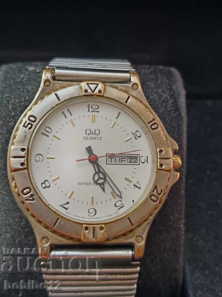 Ceas Q&Q fabricat în Japonia cu preț € 20.00 | 39.12 BGN