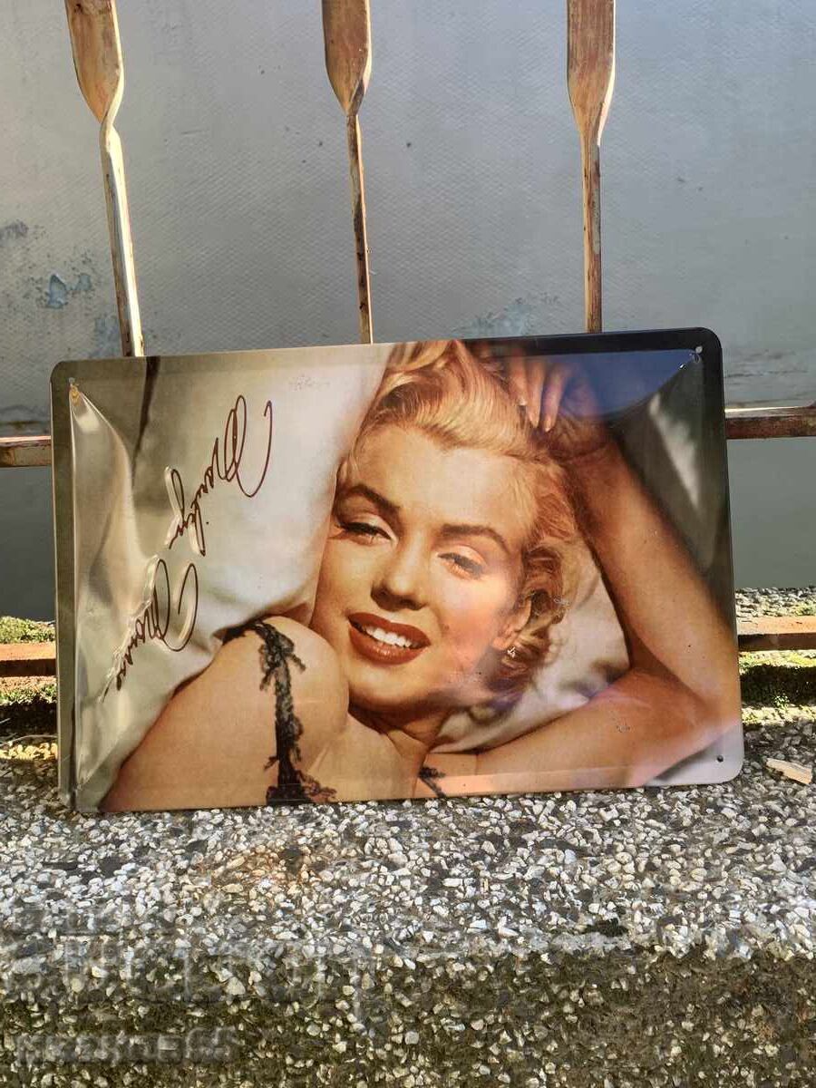 Metal Marilyn Monroe Picture with price € 15.34 | 30.00 BGN Metal Marilyn Monroe Picture with price € 15.34 | 30.00 BGN