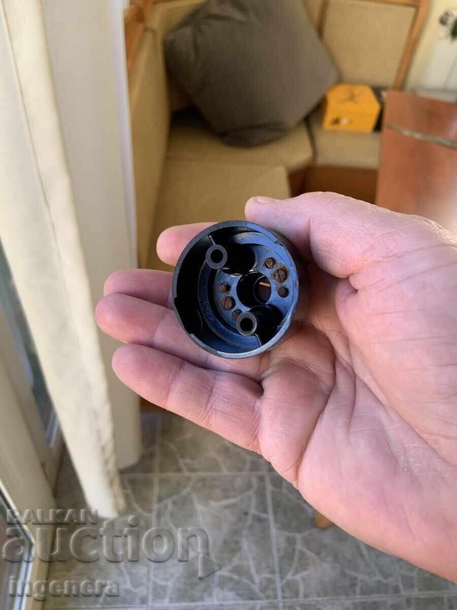 Antique Bakelite Light Fixture Socket from the Early Socialist Era - 6