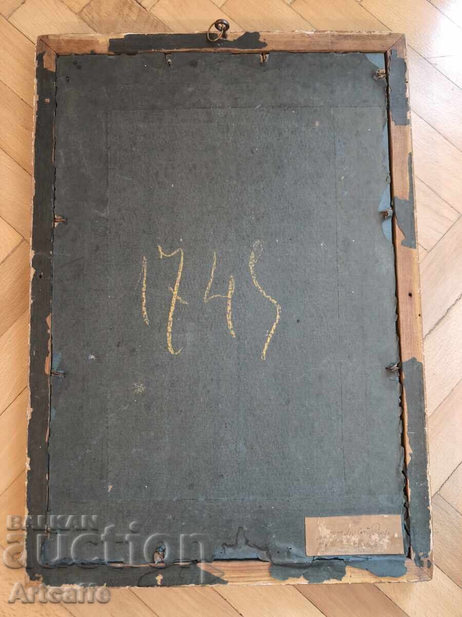 Compoziție erotică extrem de rafinată, desen - 7