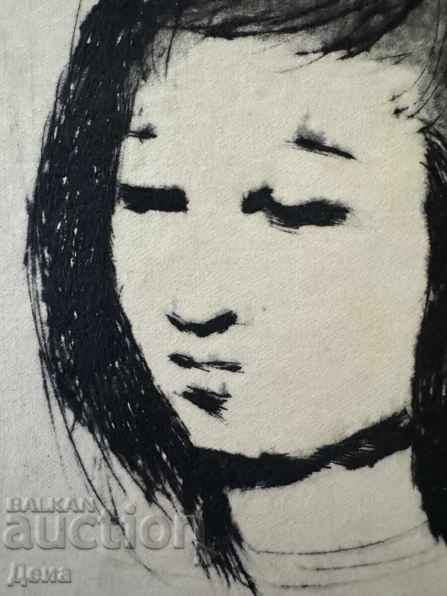 Доставка на Георги Пенчев гравюра 1970г