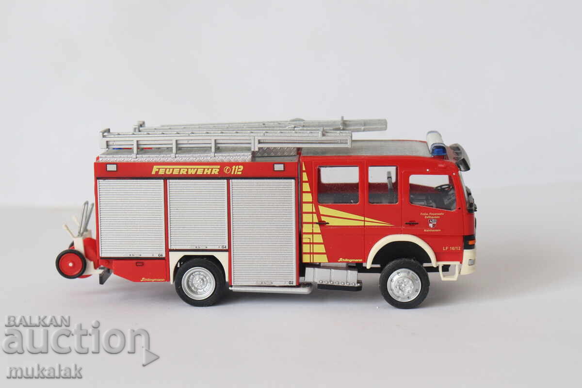 Παράδοση RIETZE H0 1/87 MERCEDES ATEGO ΠΥΡΟΣΒΕΣΤΙΚΟ ΟΧΗΜΑ ΜΟΝΤΕΛΟ