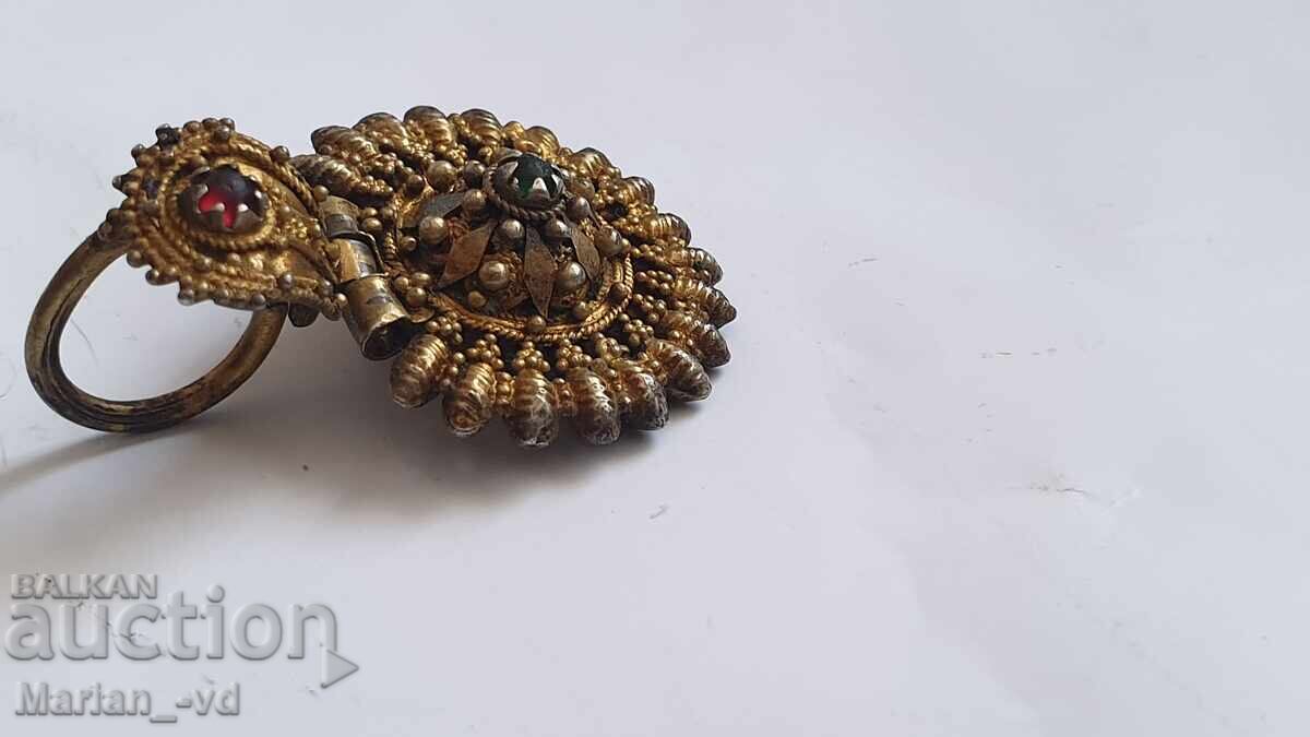 Възрожденски позлатен накит Арпалии,Видинска школа - 5