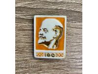 Значка „100 години Владимир Ленин“ — винтидж, СССР