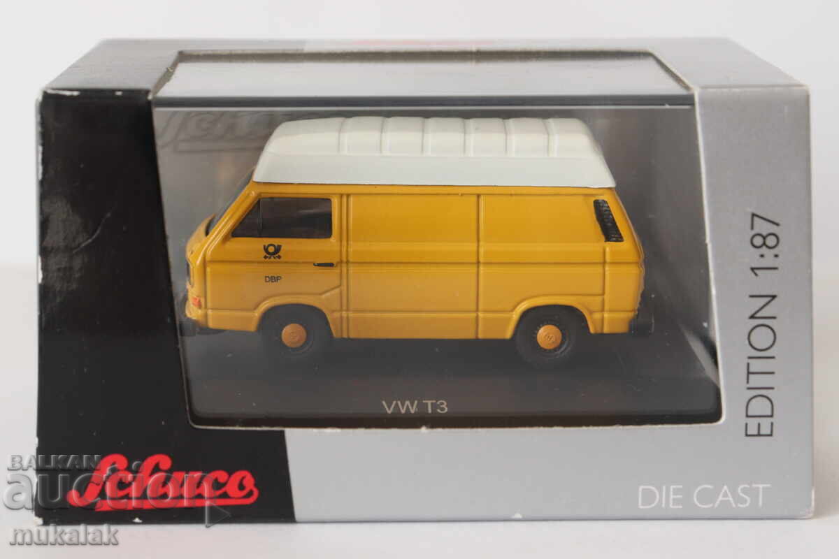 SCHUCO H0 1/87 VW T3 TRANSPORTER COLIȚĂ MODEL cu preț € 10.00 | 19.56 BGN