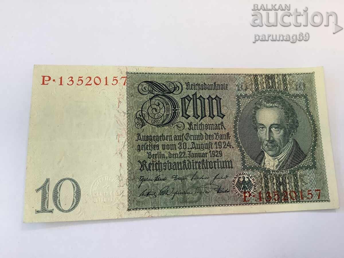 Γερμανία 10 μάρκα 1924 - Σειρά P