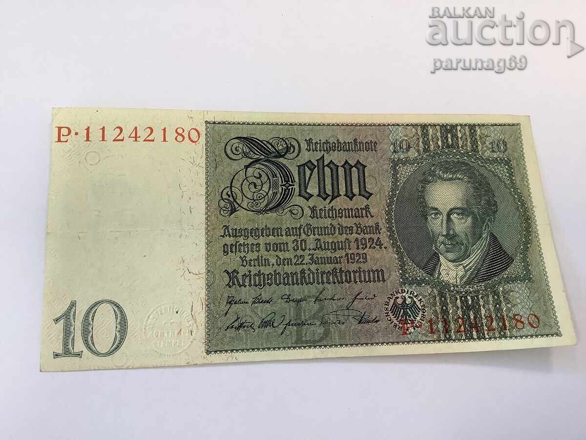Germania 10 mărci 1924 - Seria P