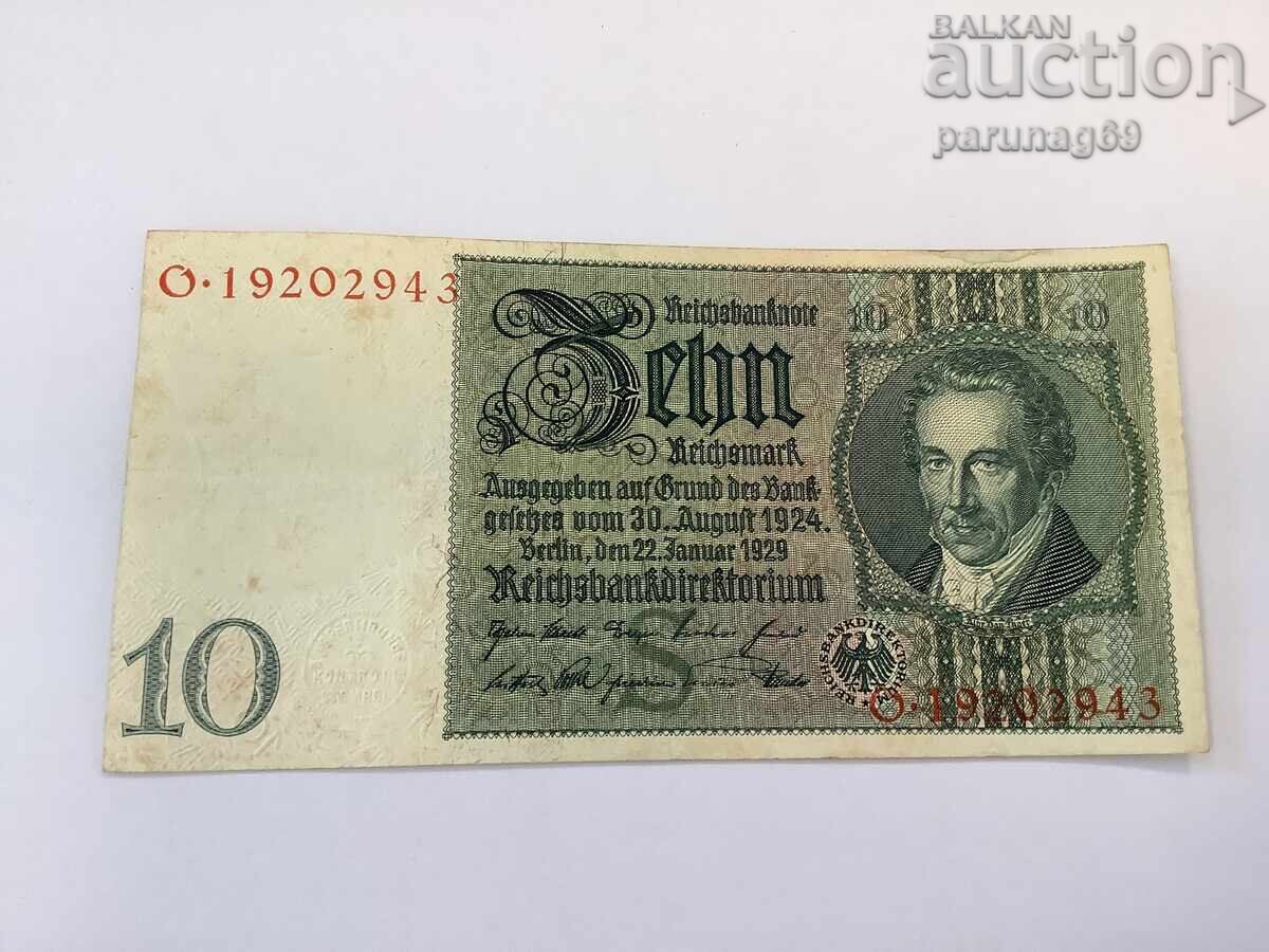Germania 10 mărci 1924 - Seria O