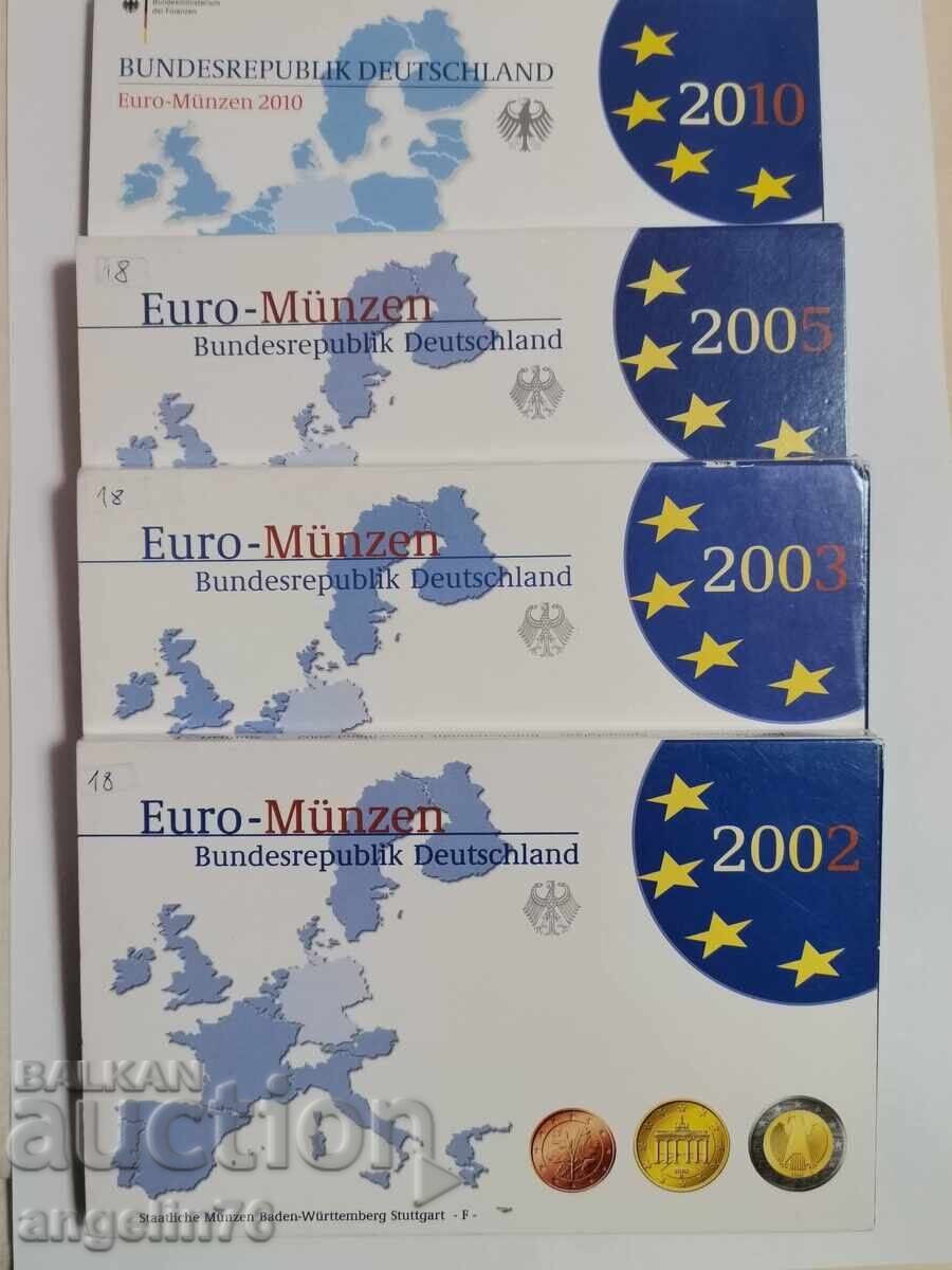 Germania seturi euro 2010/2005/3/2 ani