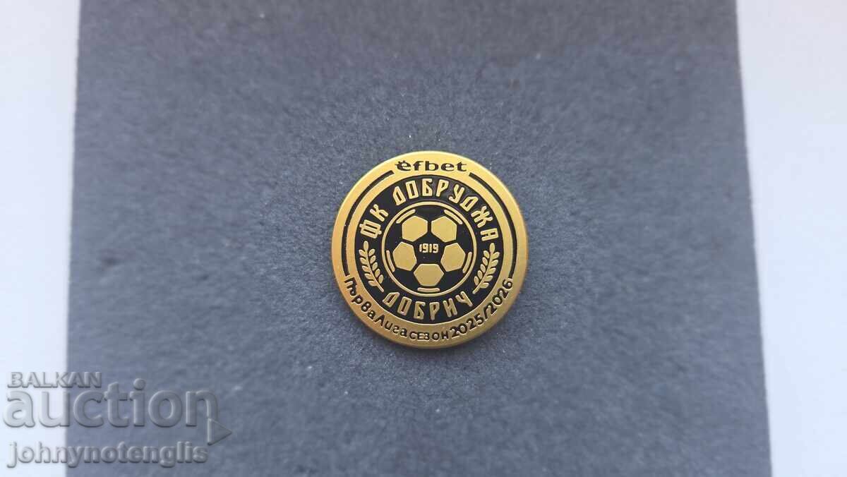 Ecuson oficial de fotbal Dobrudja pentru sezonul 2025/26