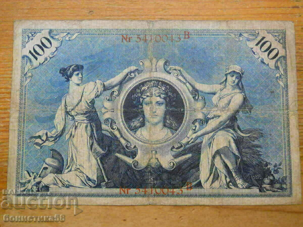 100 de mărci 1903 - Germania (F) cu preț € 4.60 | 9.00 BGN