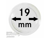 Lindner Coin Capsules - Pack of 10 - 19 mm /c
