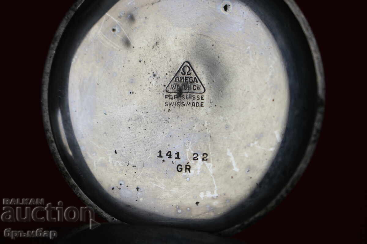 Ceas de buzunar Omega cu cadran de porțelan - 5 Ceas de buzunar Omega cu cadran de porțelan - 5