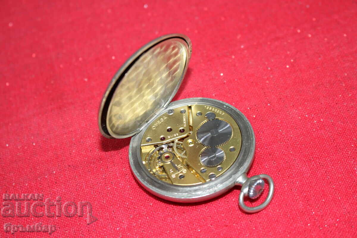 Ceas de buzunar Omega cu cadran de porțelan - 6 Ceas de buzunar Omega cu cadran de porțelan - 6