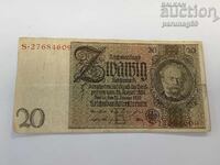 Германия 20 марки 1924 година - Серия S