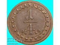 1/4 Kreuzer 1812 Austria Franz I A - Vienna copper - rare