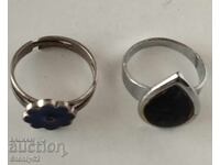 2 buc. inele damă, copii cu email și piatră