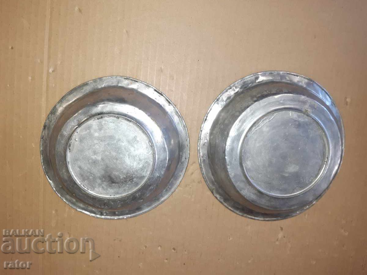 Old copper pots, tinned - 2 pieces. Copper, basin with price € 14.99 | 29.32 BGN