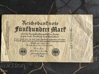 Reich Banknote - Germany - 500 Marks | 1922