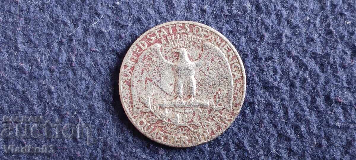 SUA 1/4 dolar 1973