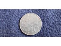 Austria 10 șilingi 1988