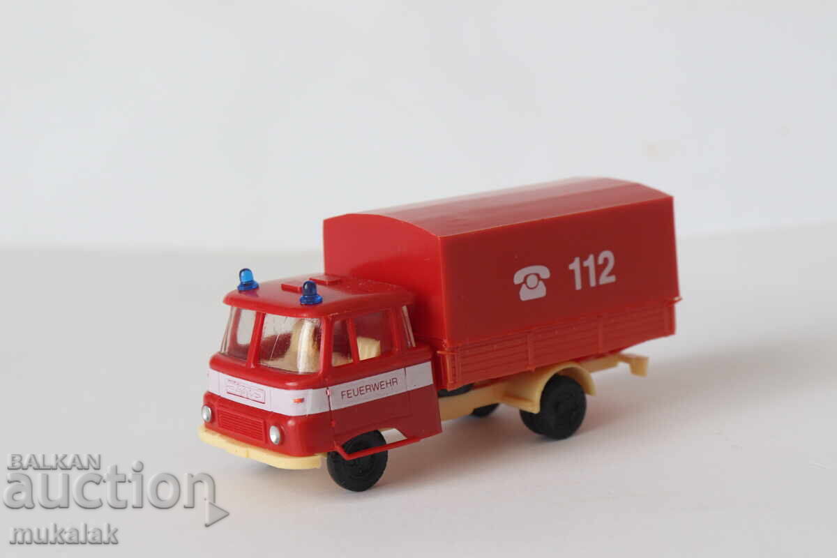 SPM H0 1/87 ROBUR ROBUR CAMION DE POMPIERI MODEL - 6