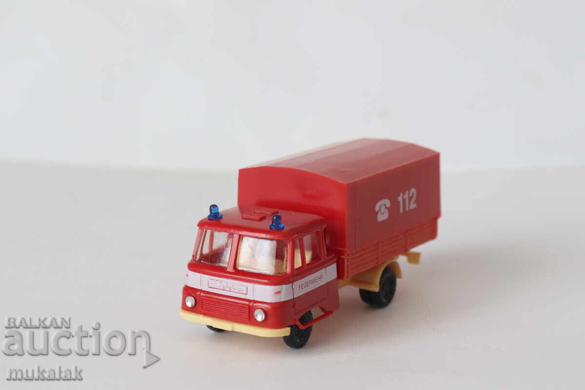 SPM H0 1/87 ROBUR ROBUR CAMION DE POMPIERI MODEL