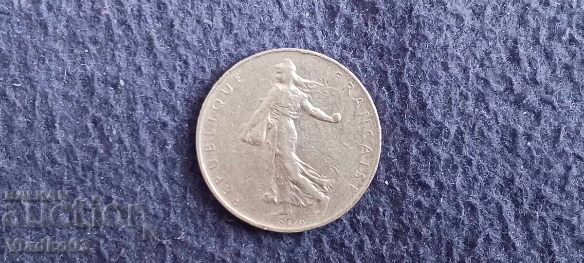 Франция 1 франк 1967 с цена € 0.14 | 0.27 лв.