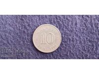 Malaezia 10 sen 1968