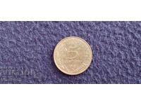 Franța 5 centime 1981