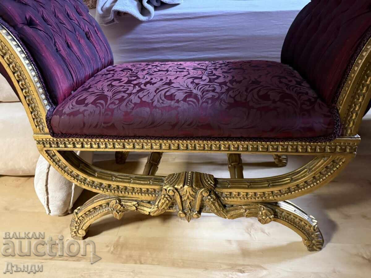 Аукцион Изящна табуретка диван кресло Аукцион Изящна табуретка диван кресло