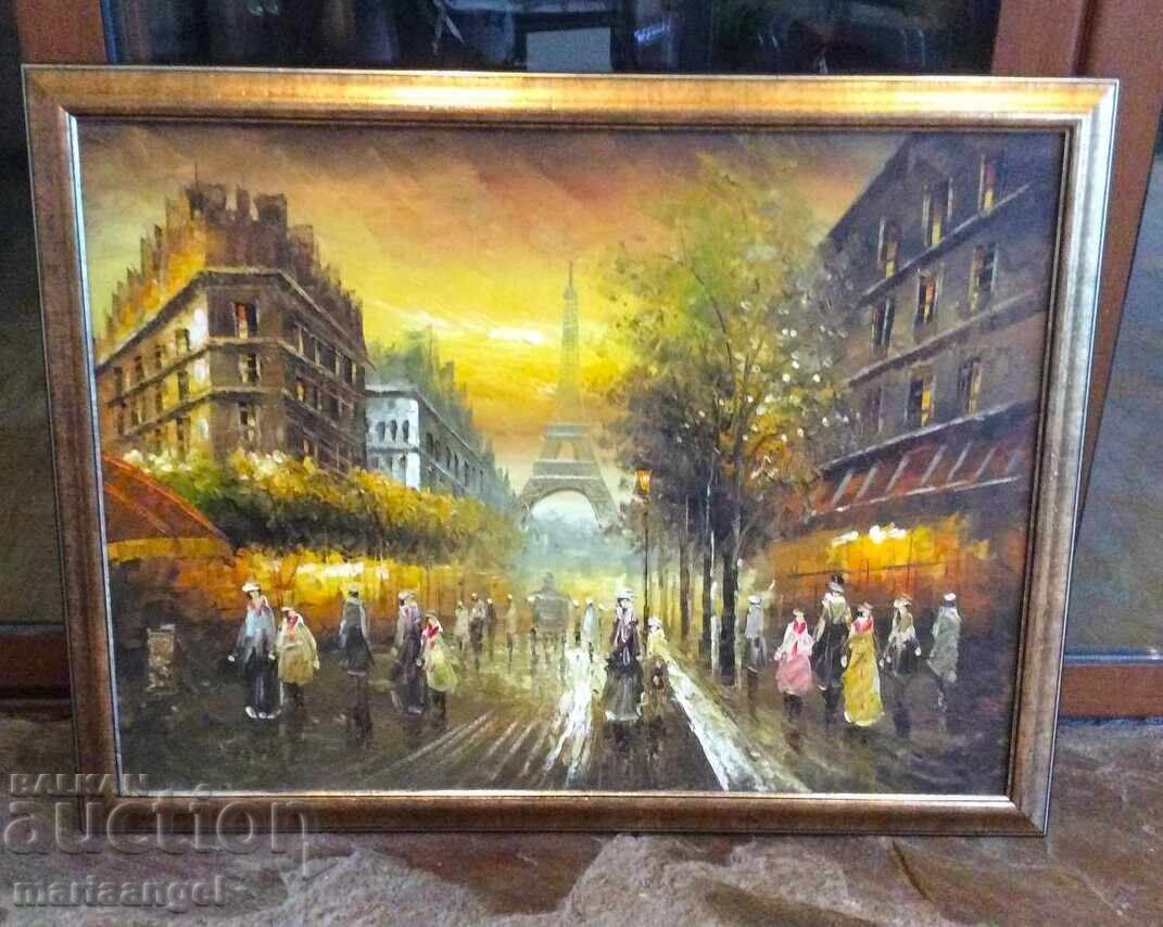 Ελαιογραφία ΠΑΡΙΣΙ Μ.Τim (61x80εκ.) με τιμή € 80.00 | 156.47 BGN