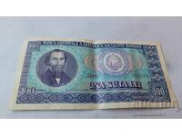 Румъния 100 леи 1966
