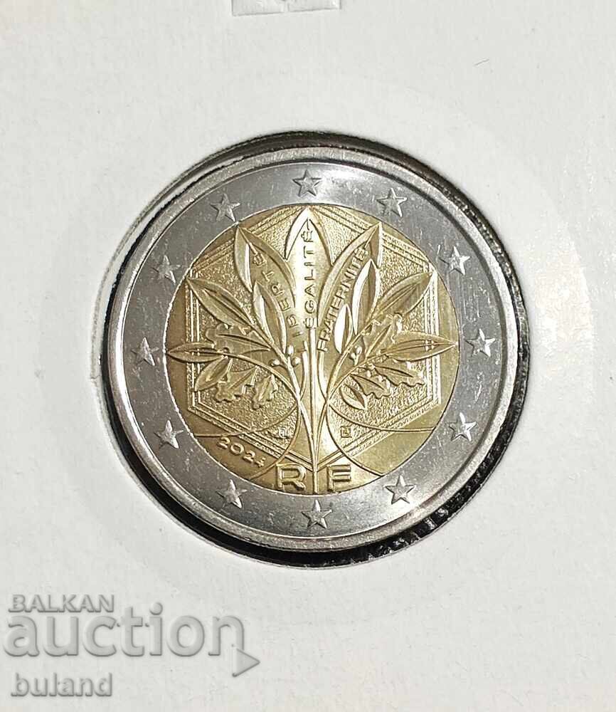 Γαλλία UNC Ευρώ 2 Ευρώ 2024 Διμεταλλικό Euro France
