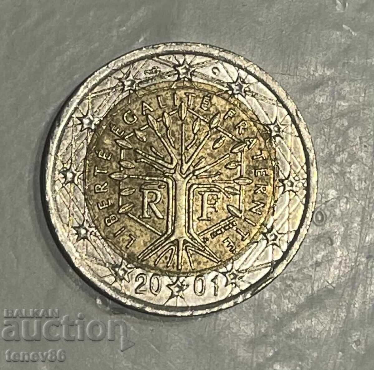 Νόμισμα 2 ευρώ 2001 (Δέντρο της ζωής) Νόμισμα 2 ευρώ 2001 (Δέντρο της ζωής)