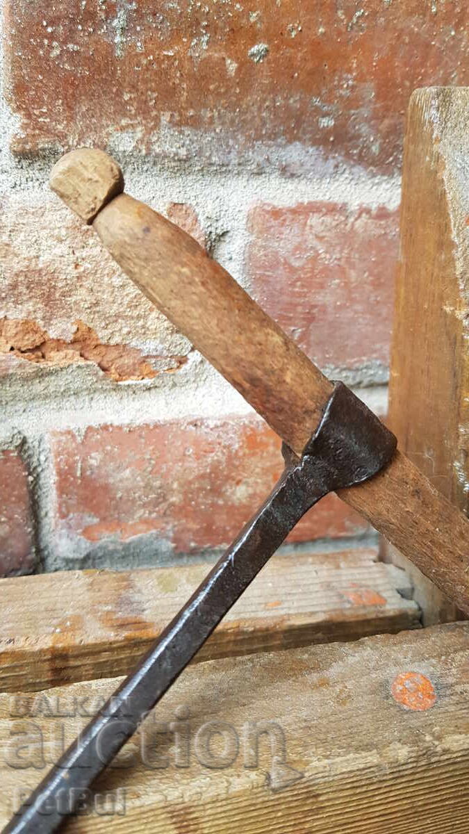 Ενδιαφέρον Παλιό Τρυπάνι με Ξύλινη Λαβή και Σήμανση - 5 Ενδιαφέρον Παλιό Τρυπάνι με Ξύλινη Λαβή και Σήμανση - 5