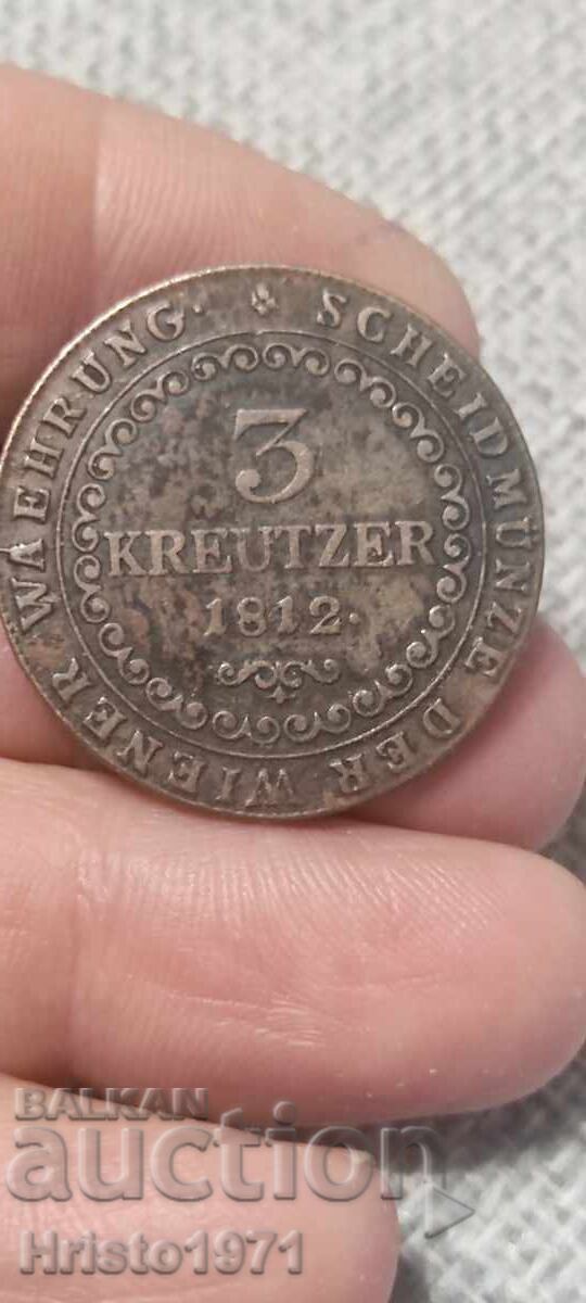 3 kreĭtseri 1812