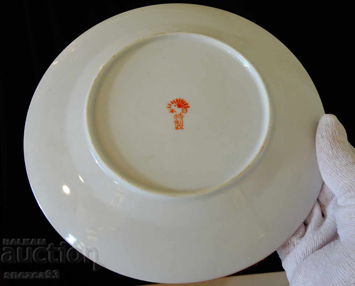 Φλιτζάνι με πιατάκι ιαπωνικής πορσελάνης αυγό, χρυσό - 7