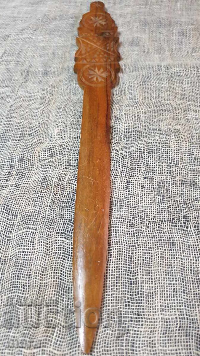 Cuțit pentru scrisori din lemn exotic