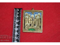 Малка бронзова икона.