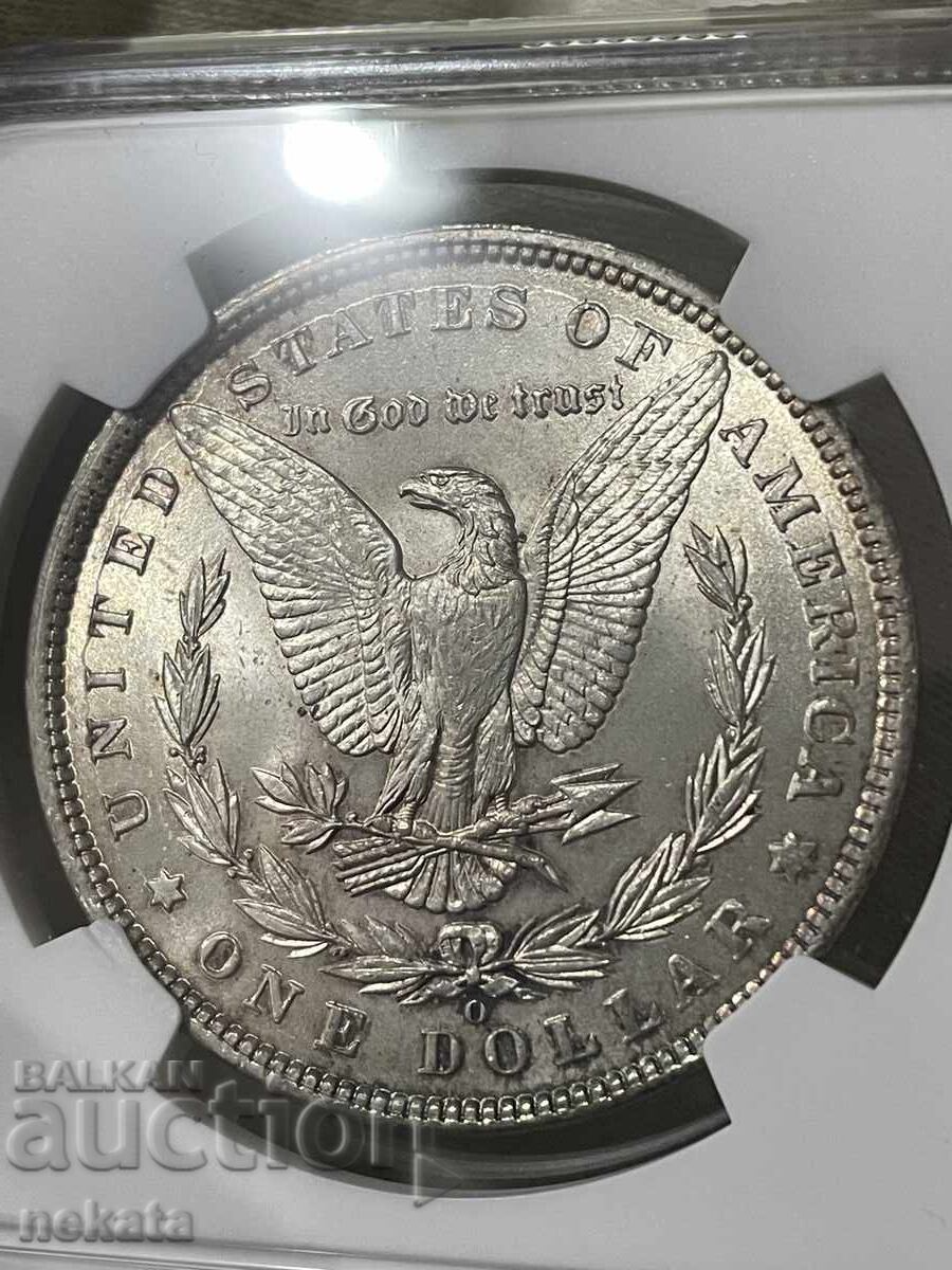 Livrarea SUA, Morgan Dollar 1900 O MS62 NGC