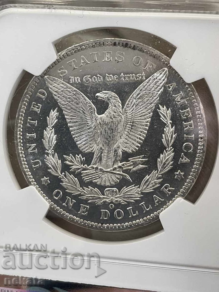 USA, Morgan Dollar 1885 O MS62PL NGC - 7 USA, Morgan Dollar 1885 O MS62PL NGC - 7